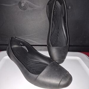 CROCS Women's Black Flats